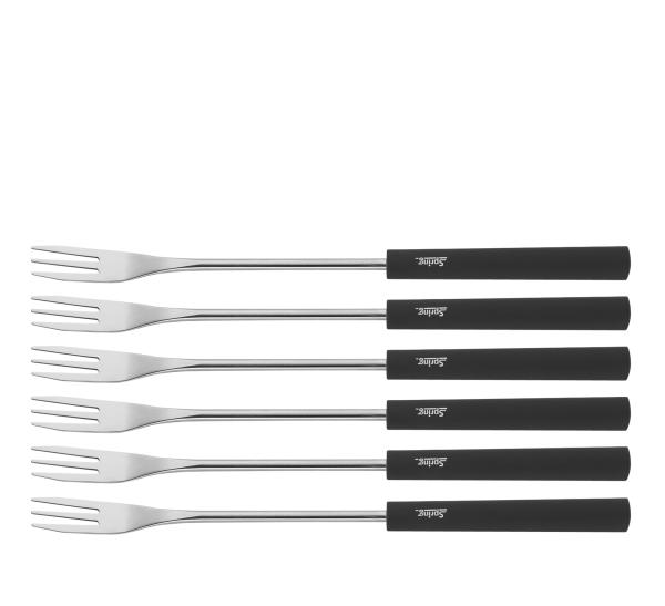 Spring Käsefondue-Garnitur MONTANA schwarz/gold 22 cm